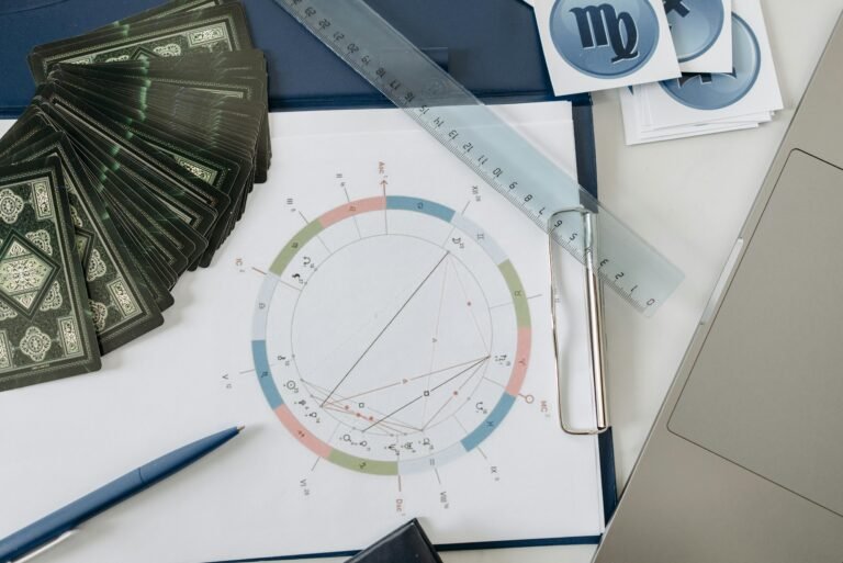 Lectura de astrología y carta astral.